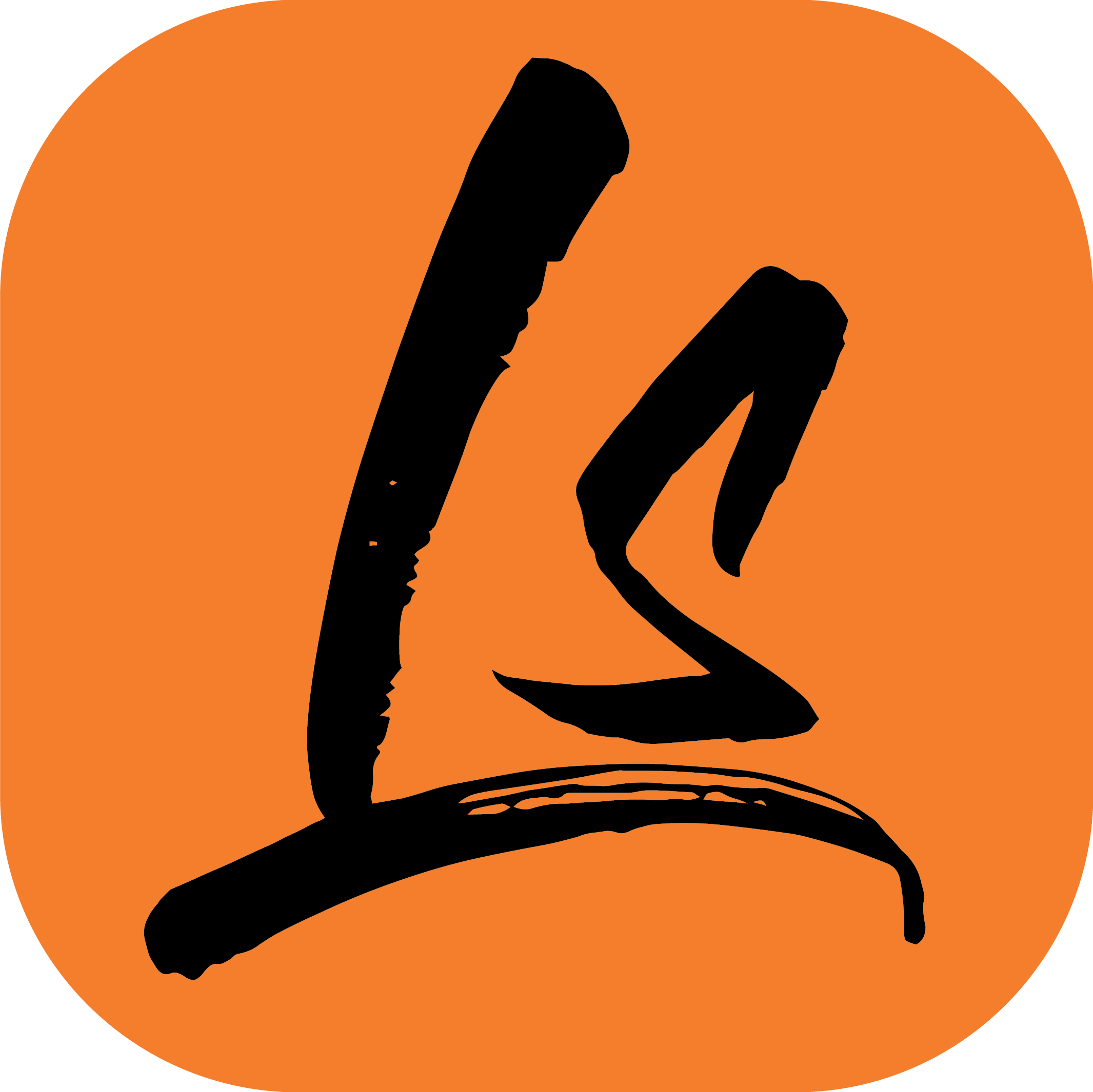 LScript logo - black lettering 'Ls' on an orange background. Credit https://www.github.com/wdylanbibb.